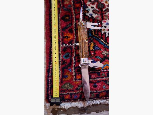 Coricama inoxid Jagdtaschenmesser mit Patronen zieher