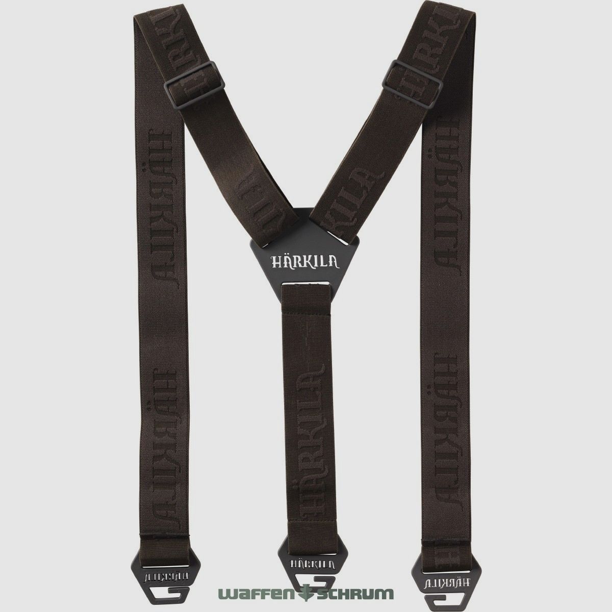 Härkila suspenders Tech Willow Green/Shadow brown