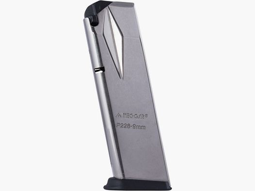 Chargeur Mec-Gar SIG P 228, Cal.9mm Para, 15 Coups, Nickel