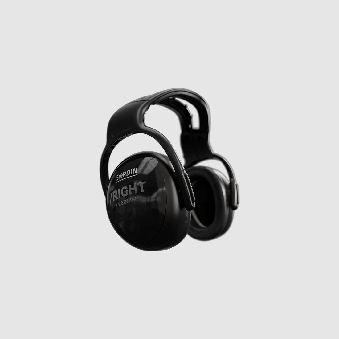 Hearing protection LEFT/RIGHT, Medium, Headband, Black, image 2 of 6