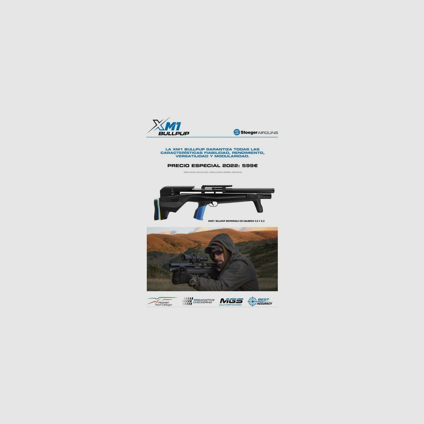 PCP-Büchse Stoeger XM1 BullPup, Bild 1 von 2