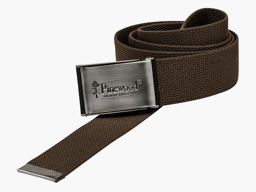 Pinewood Gürtel Canvas Brown