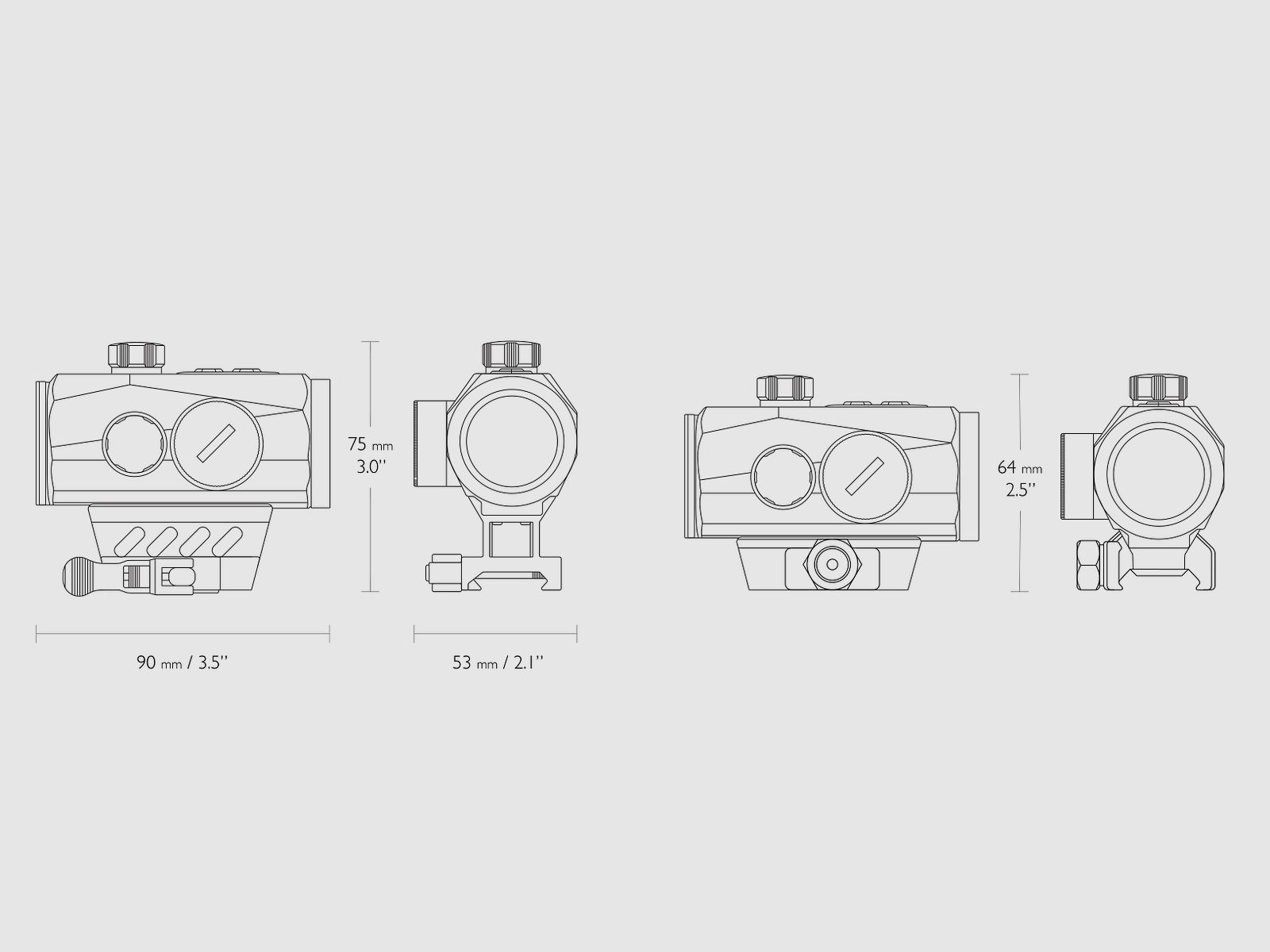 HAWKE Celownik kolimatorowy 12128 ENDURANCE 1X30 3 MOA Montaż Weaver