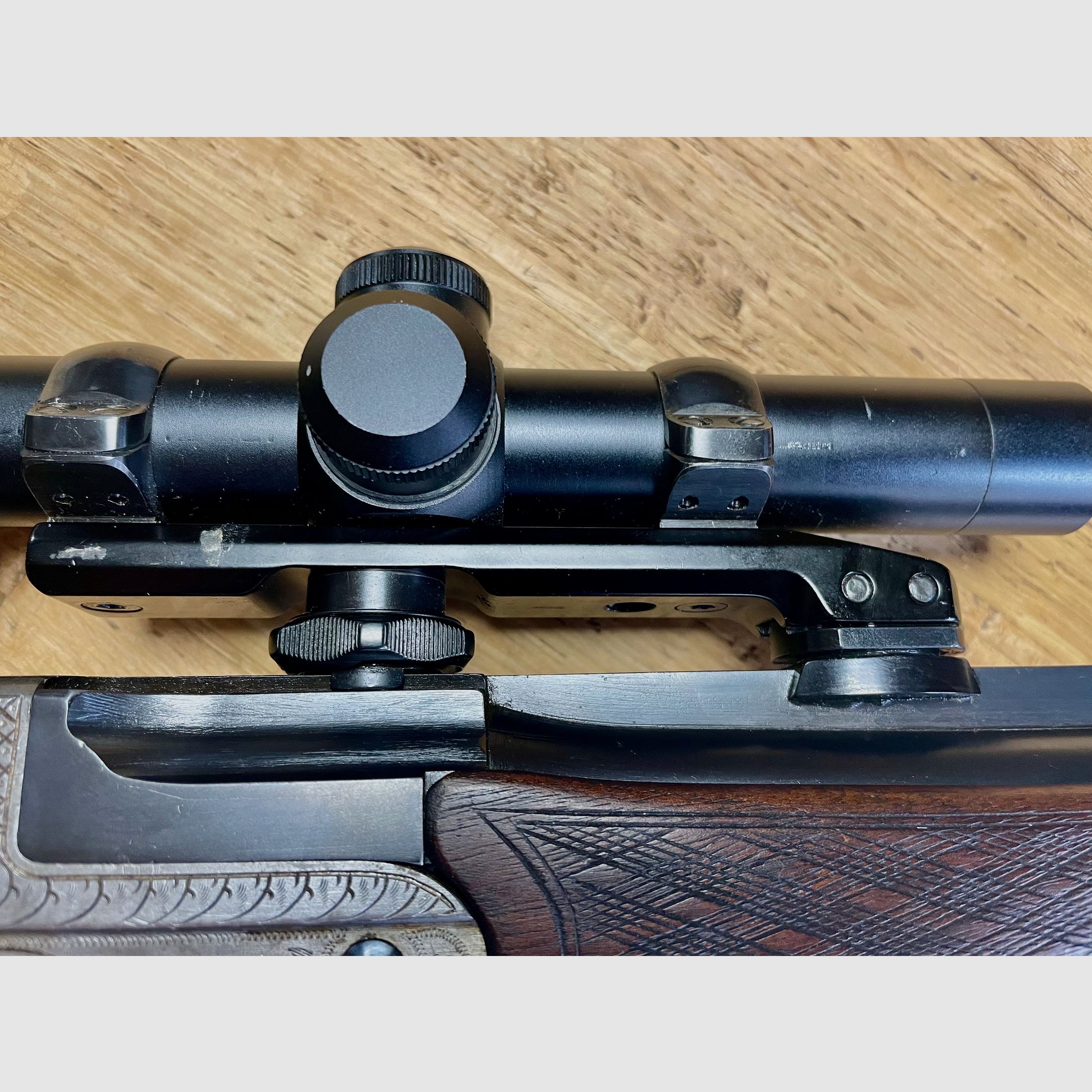 Fusil à répétition Zimmermann Z 66 cal. 10,3x60R avec lunette Luger 1,5-4,5x20