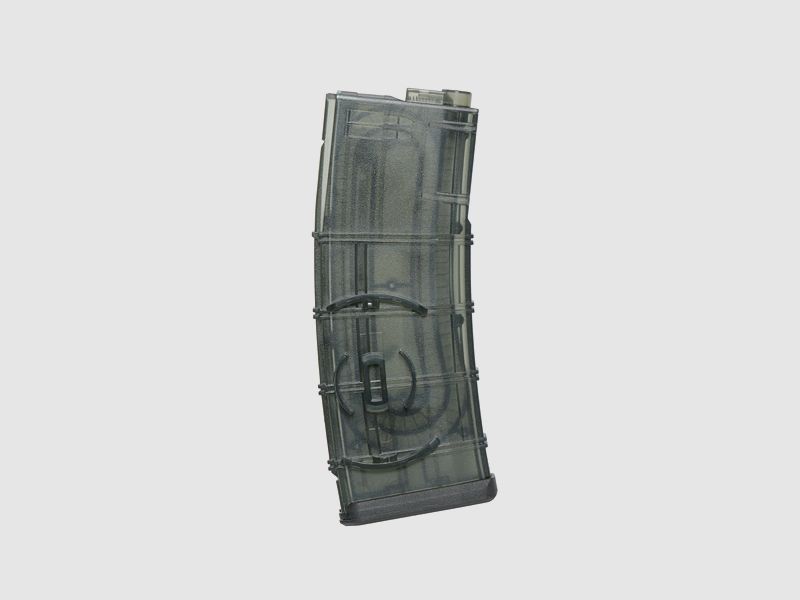 150rds AR Magazin "Clip transparent"