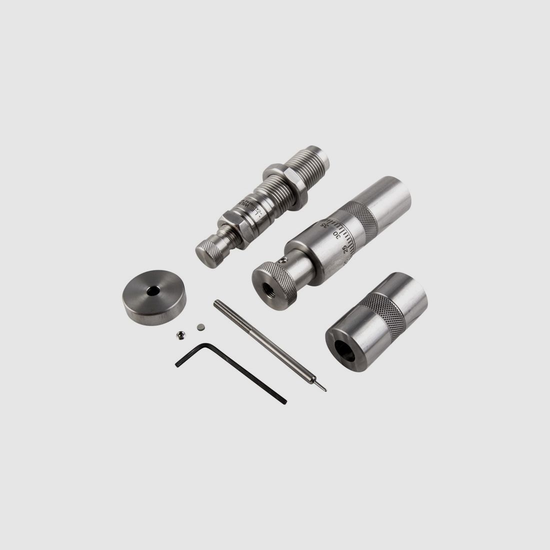 L.E. WILSON Bushing Full Length Die Set 6.5 Creedmoor with Case Gauge, image 2 of 2