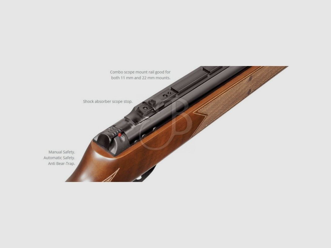 HATSAN RIFLE CAC 95 WOOD 4.5MM, image 5 of 6