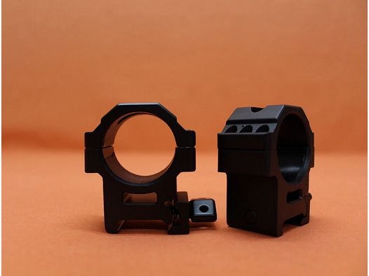 UTG - Leapers UTG QD Montageringe 30mm Medium (RG2W3156) Twist Lock Alu schwarz für Picatinnyprofil BH=15mm
