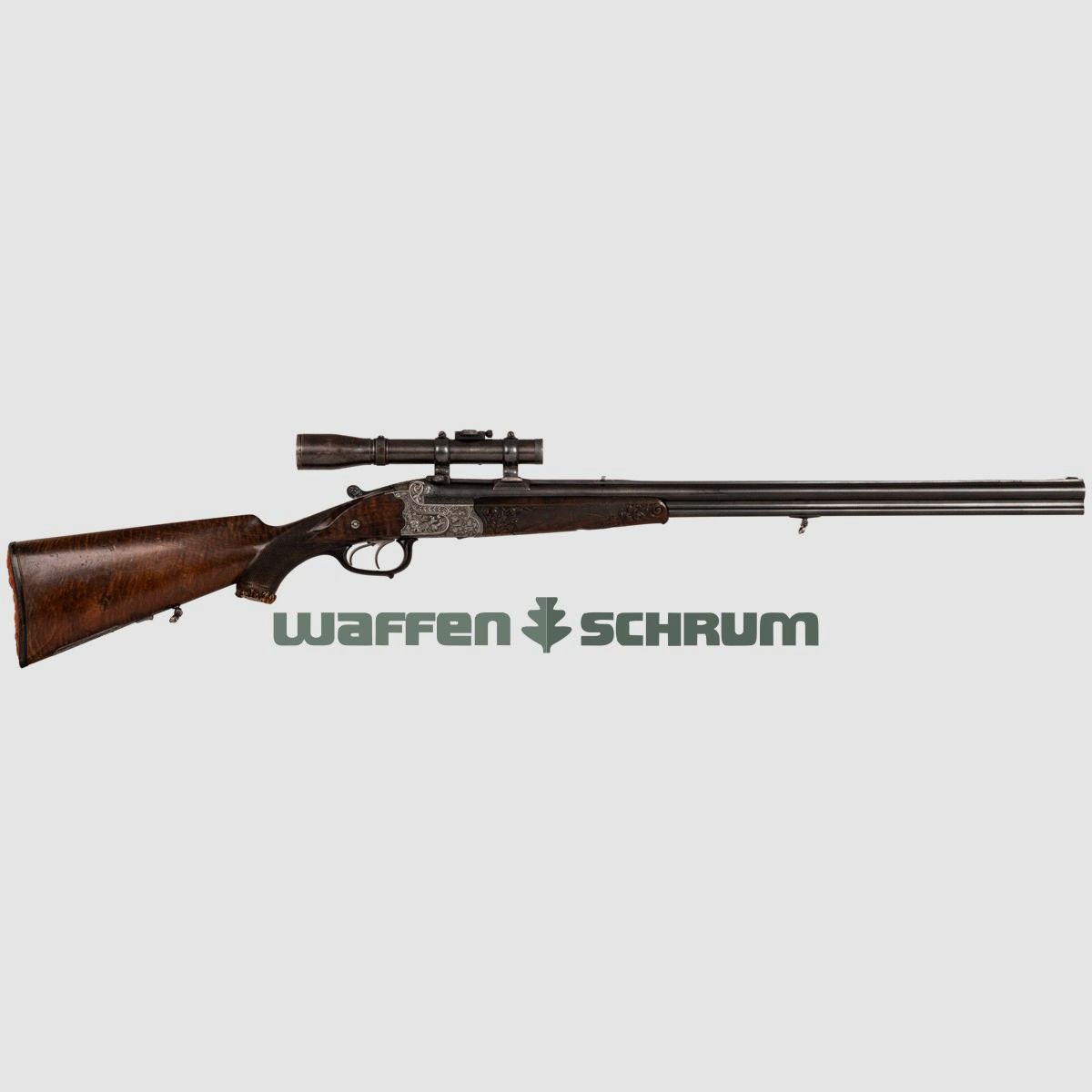 Funk 12/65-6,5x58R , ZF Dr. W. Gerard Abs. 1, Schaftmagazin , LL= 68,5cm