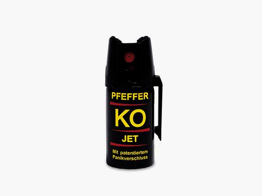 Abwehrspray Pfefferspray Ballistol Pfeffer KO Jet SprĂĽhstrahl 40 ml