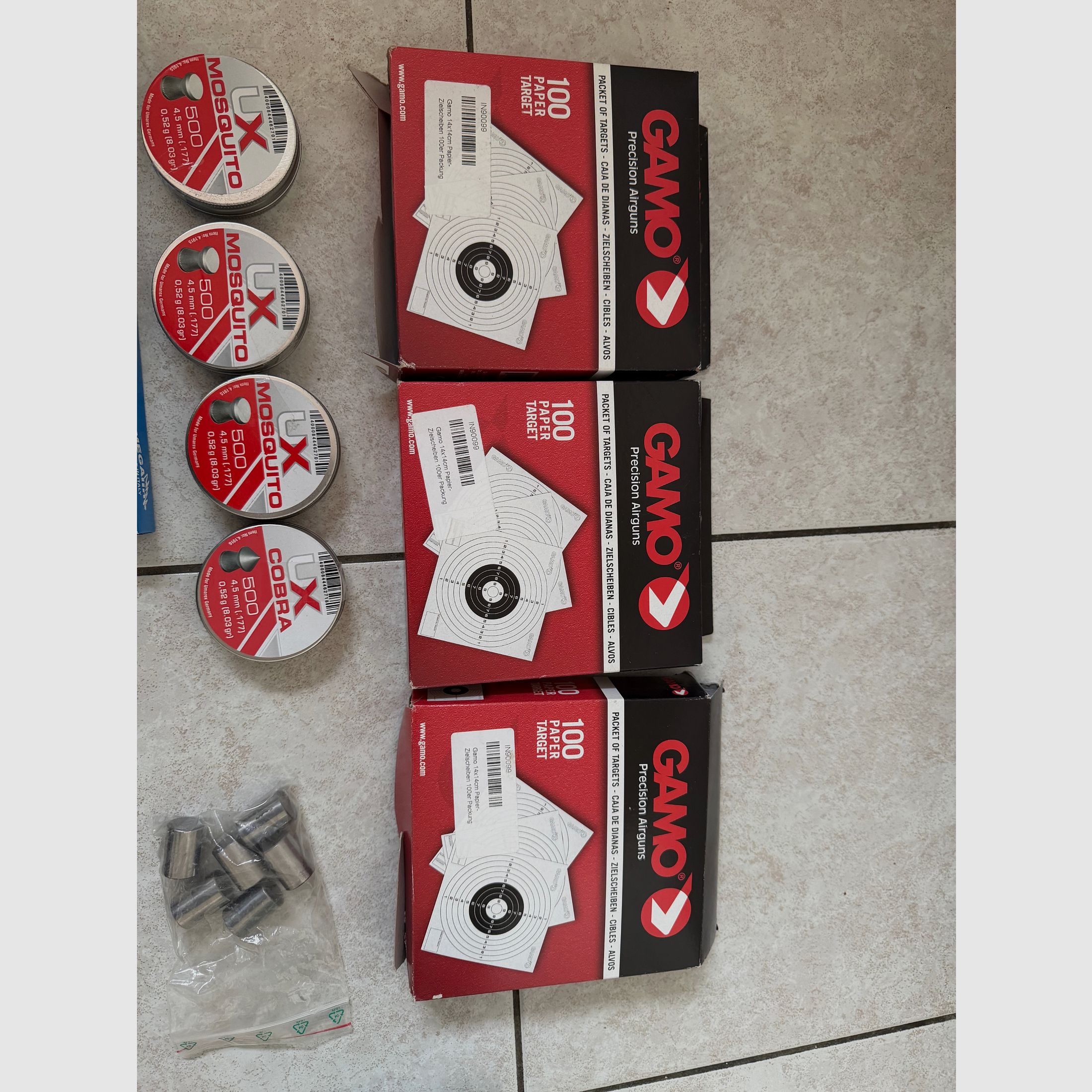 Carabine à air comprimé Perfecta Mod.32 avec lunette Diana + 1700 coups