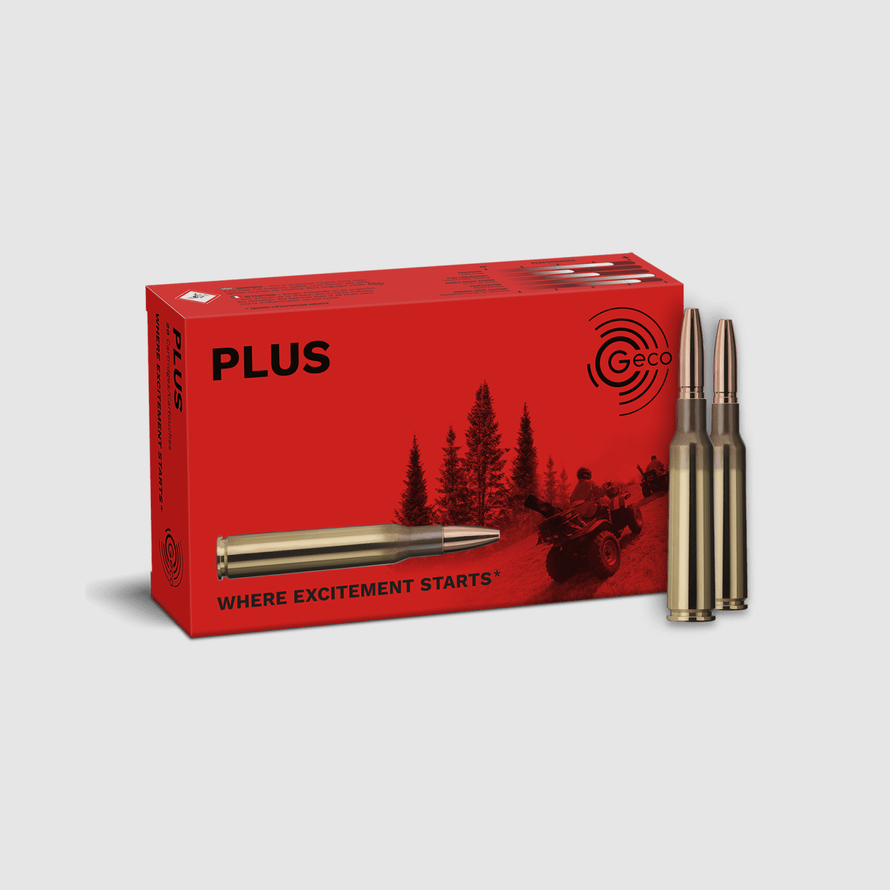 Geco 6,5x55 Plus 156 gr. - 20 Pzas.