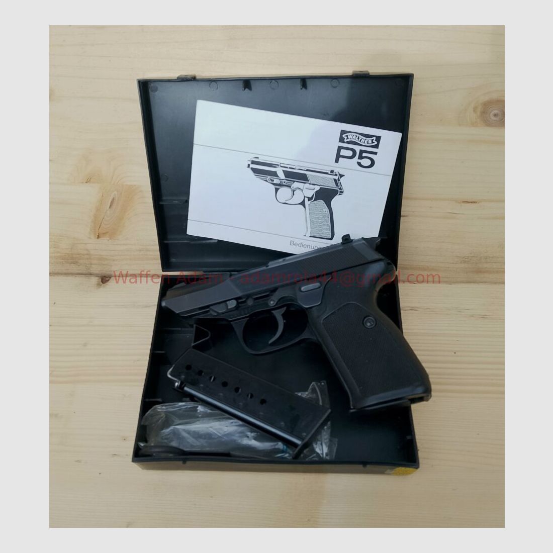 Walther P 5 , CAT 1062 7,65mm Para