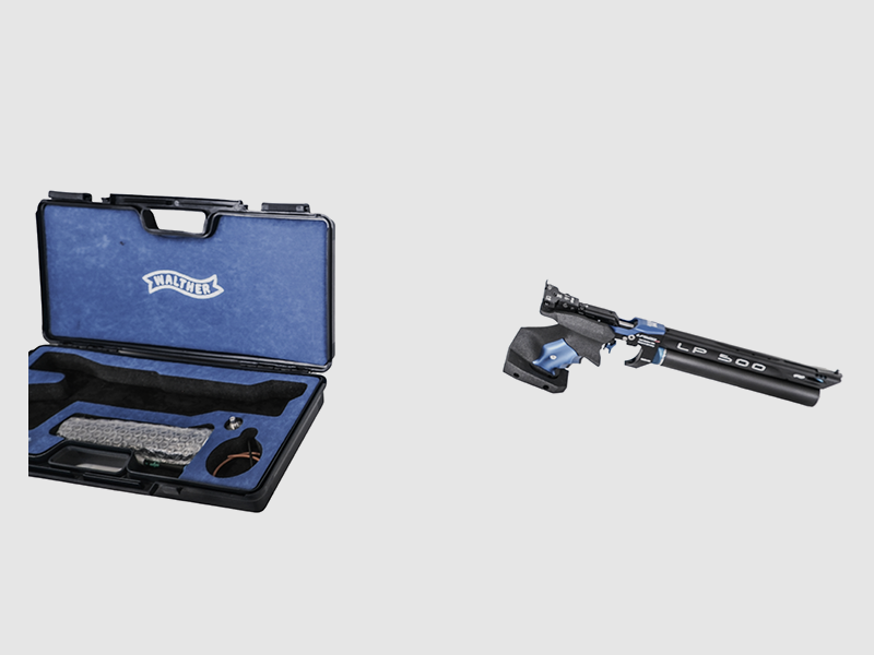 Carl-Walther LP500 XP Meister Manufaktur 5D Protouch-Griff Gr. M-L blue Luftpistole Match, Bild 3 von 7
