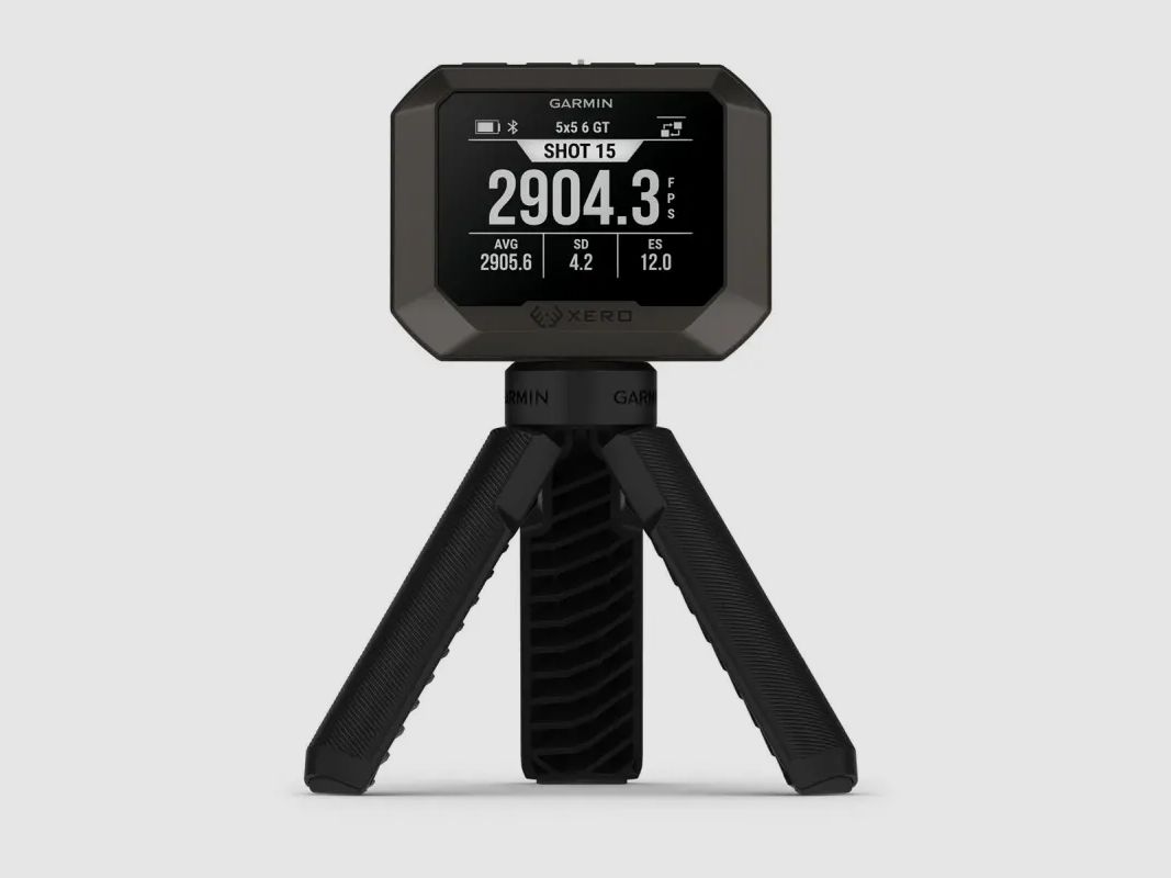 Garmin Xero C2 Pro Ballistik-Chronograph inkl. Stativ für Kurzwaffenschützen