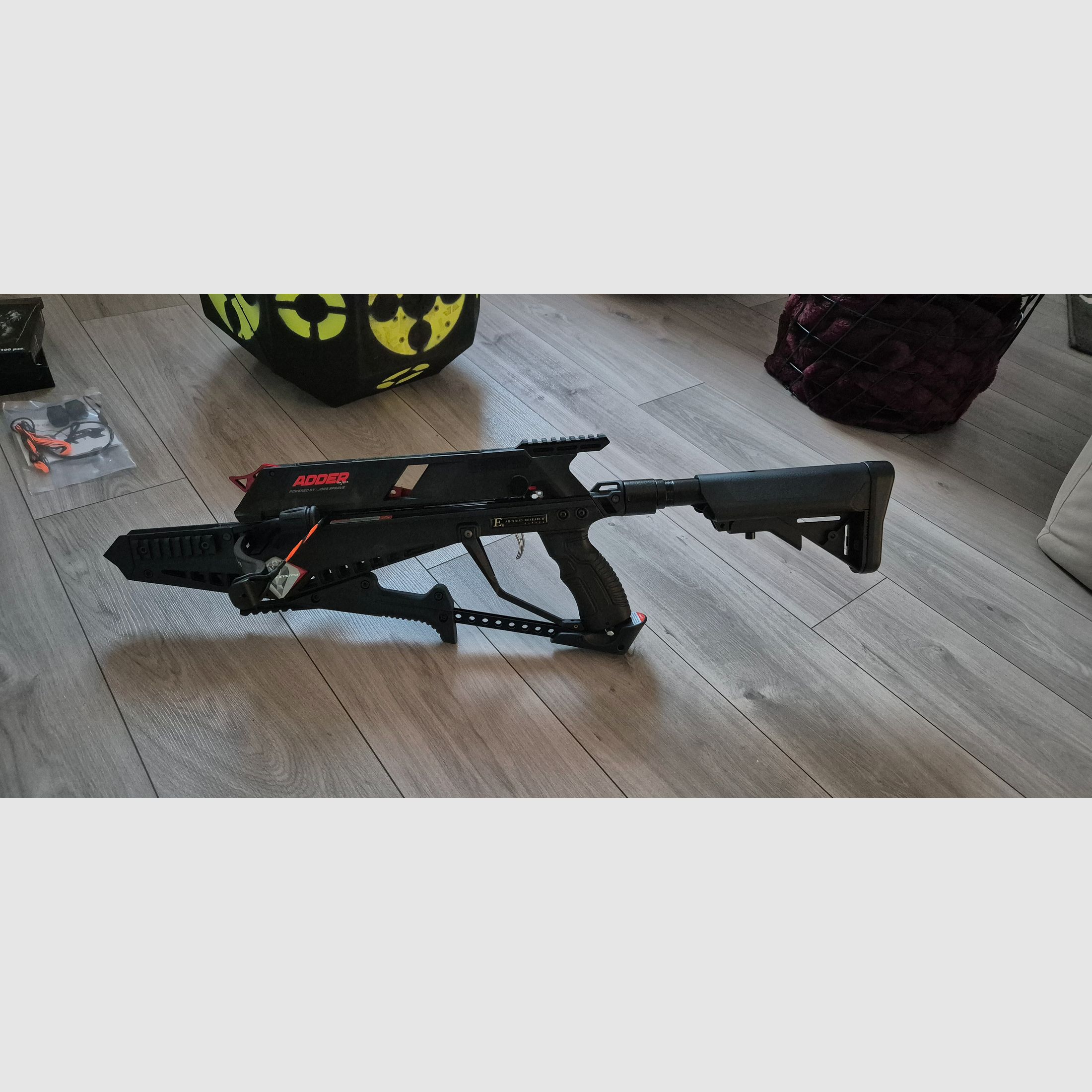 Used tactical repeating crossbow Cobra Adder with 130-pound limb and magazine