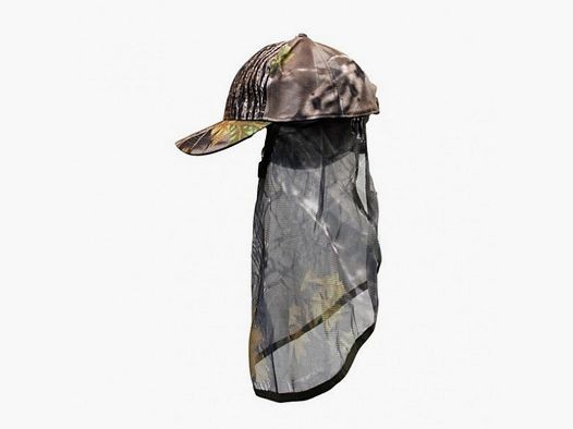 Pet met gezicht camouflage wicked wood bruin / gezichtsmasker