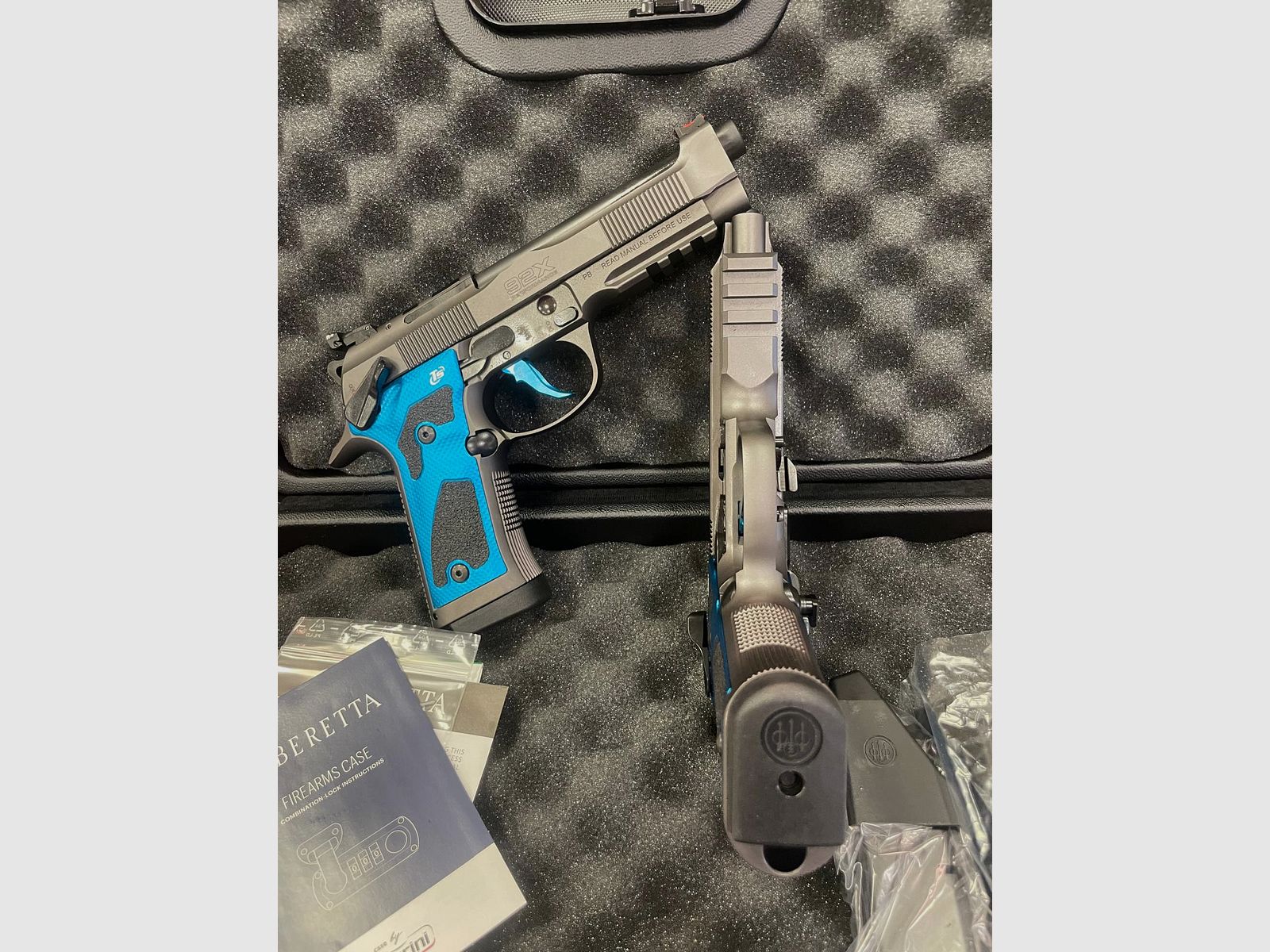 NEW! PISTOLA PIETRO BERETTA CAL. 9X19 MOD. 92X PERFORMANCE, immagine 5 di 5