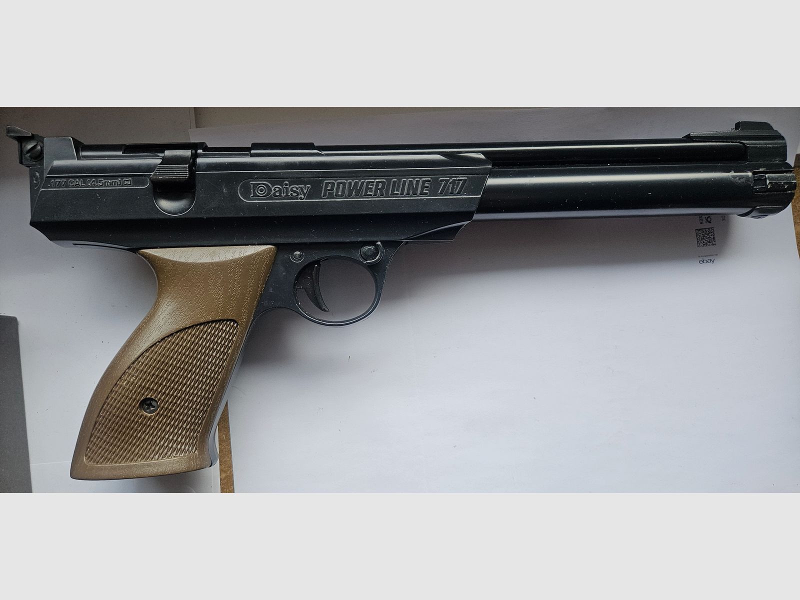 Luftpistole Daisy Power Line 717 4,5mm F-Zeichen Seitenspanner