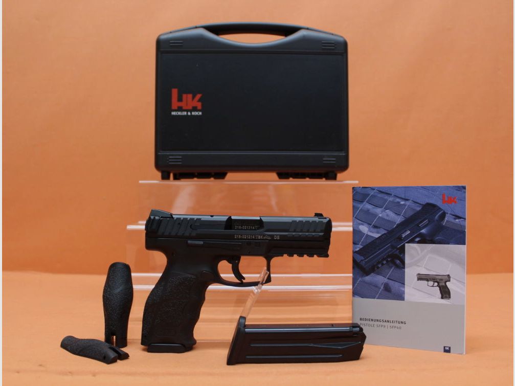 Heckler&Koch Ha.Pistola 9mmLuger Heckler&Koch/H&K HK SFP9 (SF) 104mm canna poligonale/ pulsante (9mmPara/9x19)