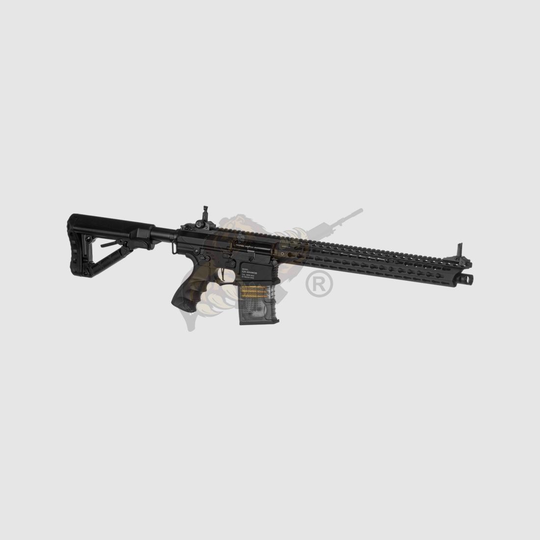 G&G TR16 MBR 308SR G2H 2.0 Joule Version mit ETU in Schwarz Airsoft S-AEG frei ab 18