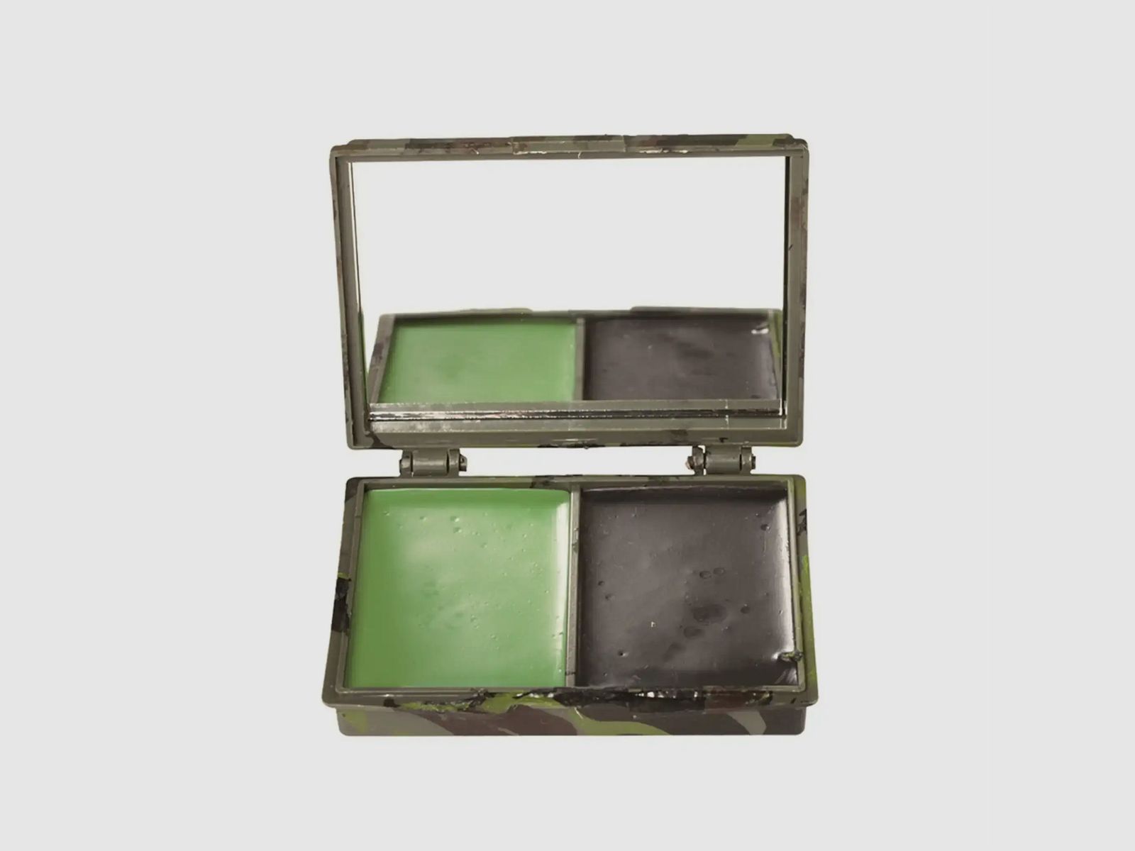 Mil-Tec Kit de Maquillaje de Camuflaje 2 Colores con Espejo
