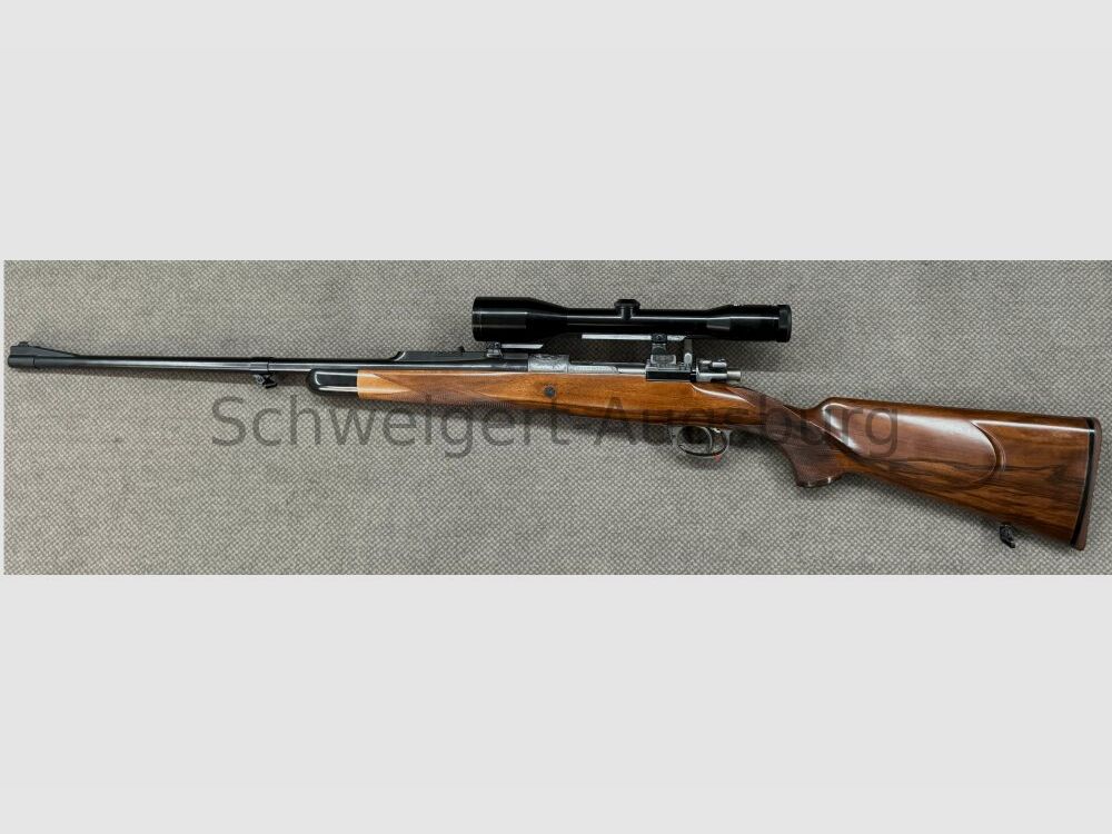 Rifle de caza repetidora Schweigert hecho a medida 7x64