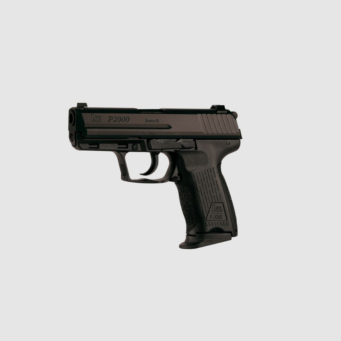 HK-Pistole P2000 V2 Kal. 9 mm Luger, brün., 32,5 Newton