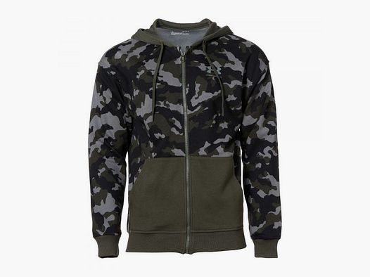 Under Armour Under Armour Herren Oberteil Rival Fleece Camo Zip grün