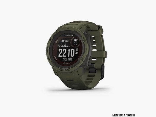 ZEGAREK – GARMIN – INSTINCT® SOLAR TACTICAL EDITION Zielony mech