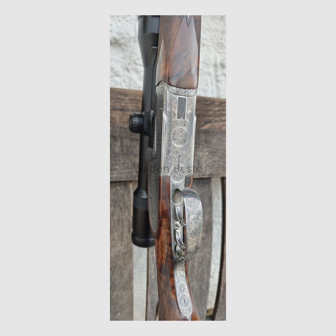 Ludwig Borovnik Ferlach side lock KLB