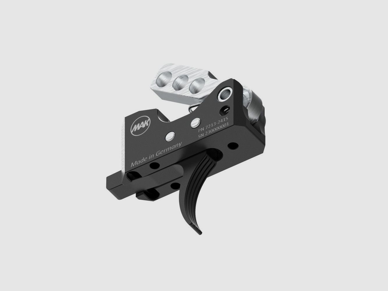 MAK-Trigger AR15 en AR10 Sporttrekker Gebogen