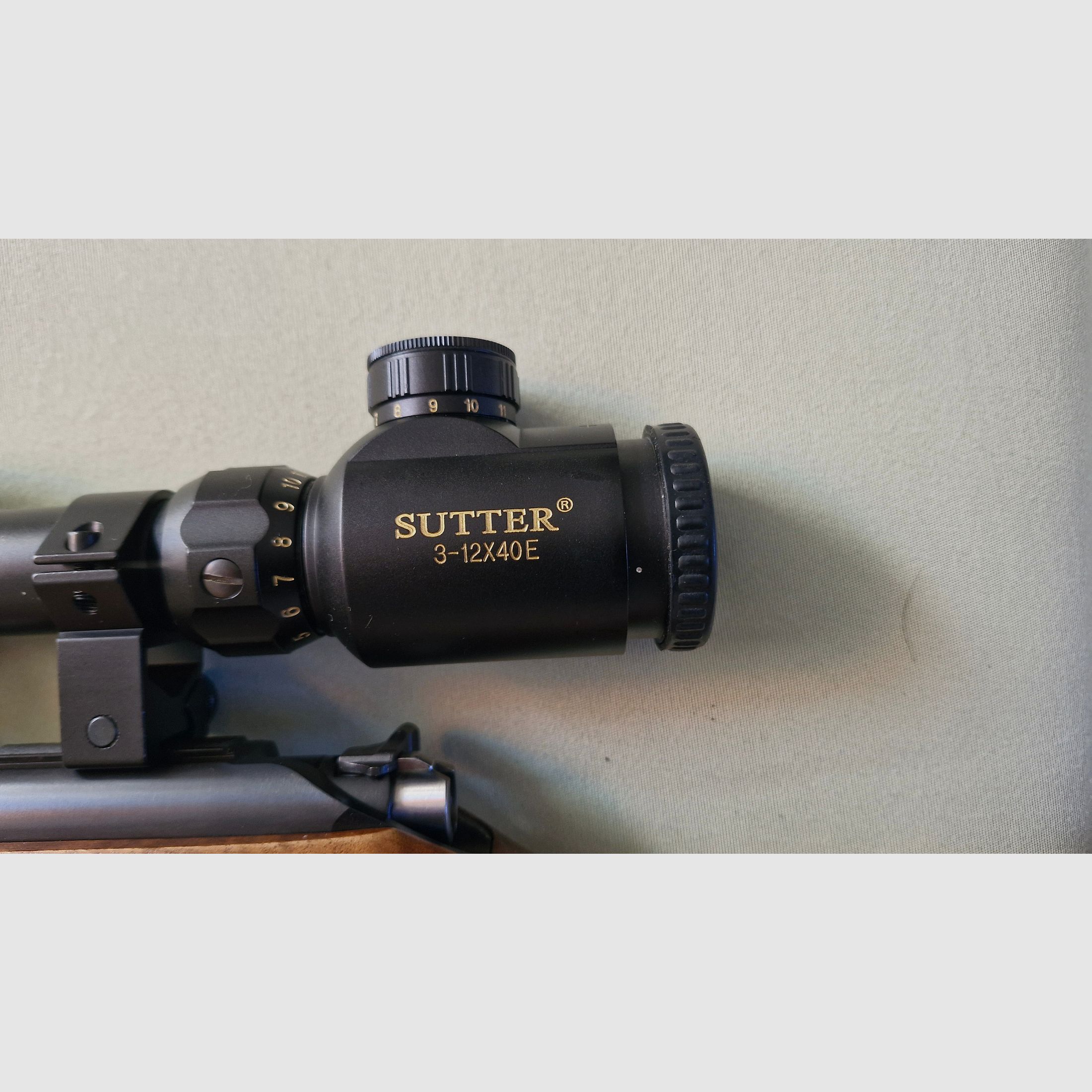KK bolt-action rifle CZ ZKM 455 Luxus .22lfb with scope (red dot) and aluminum transport case all like new