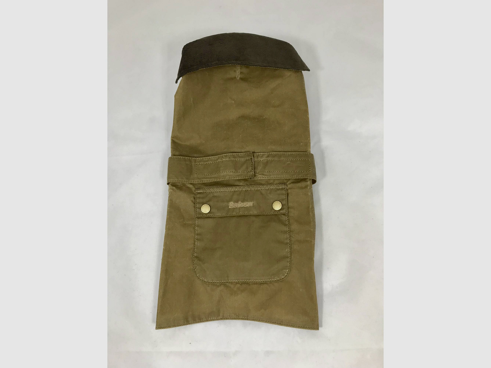 Barbour Lightweight Wax Dog Coat Olive XL