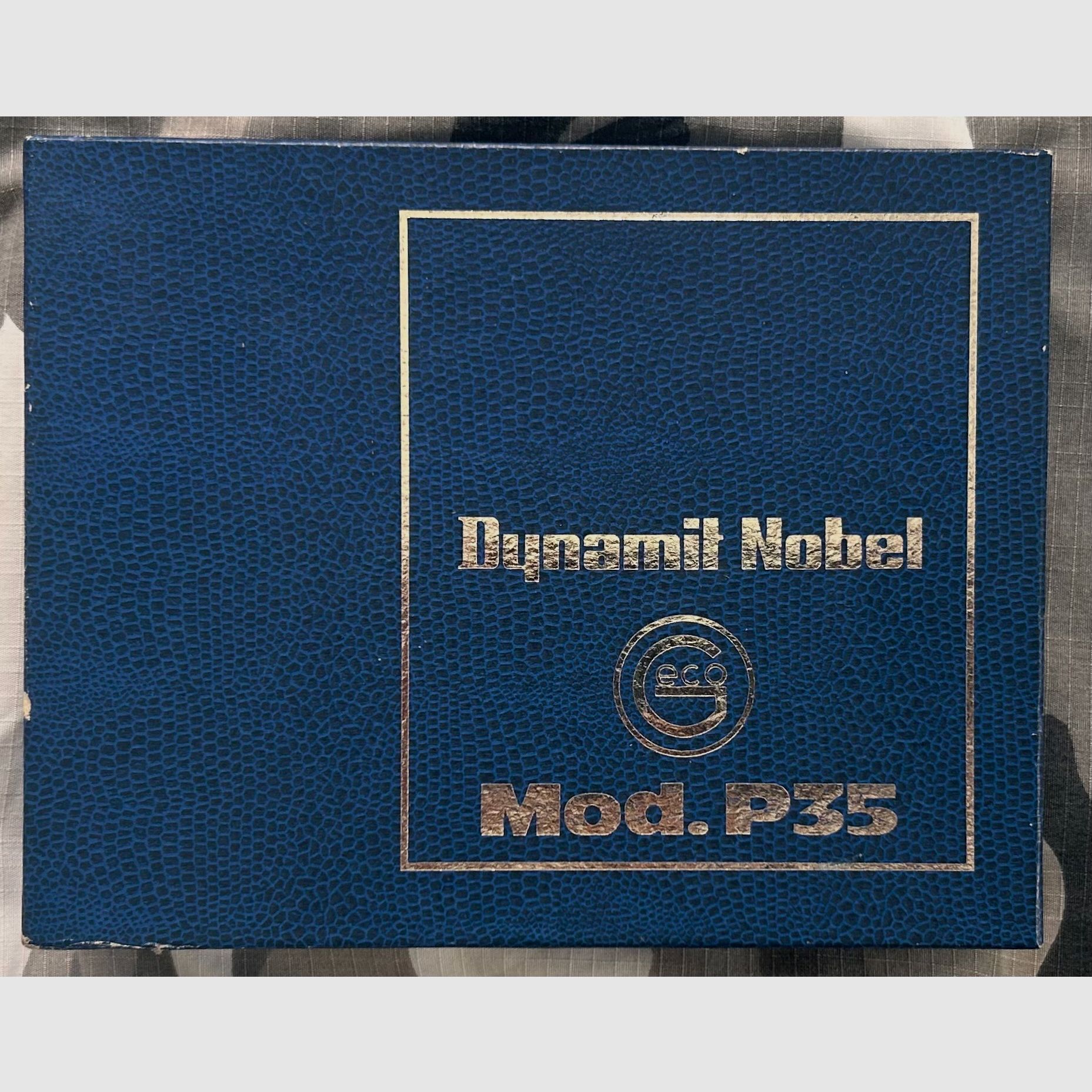 Geco P35 Sammlerstück - ladenneu Kaliber .35