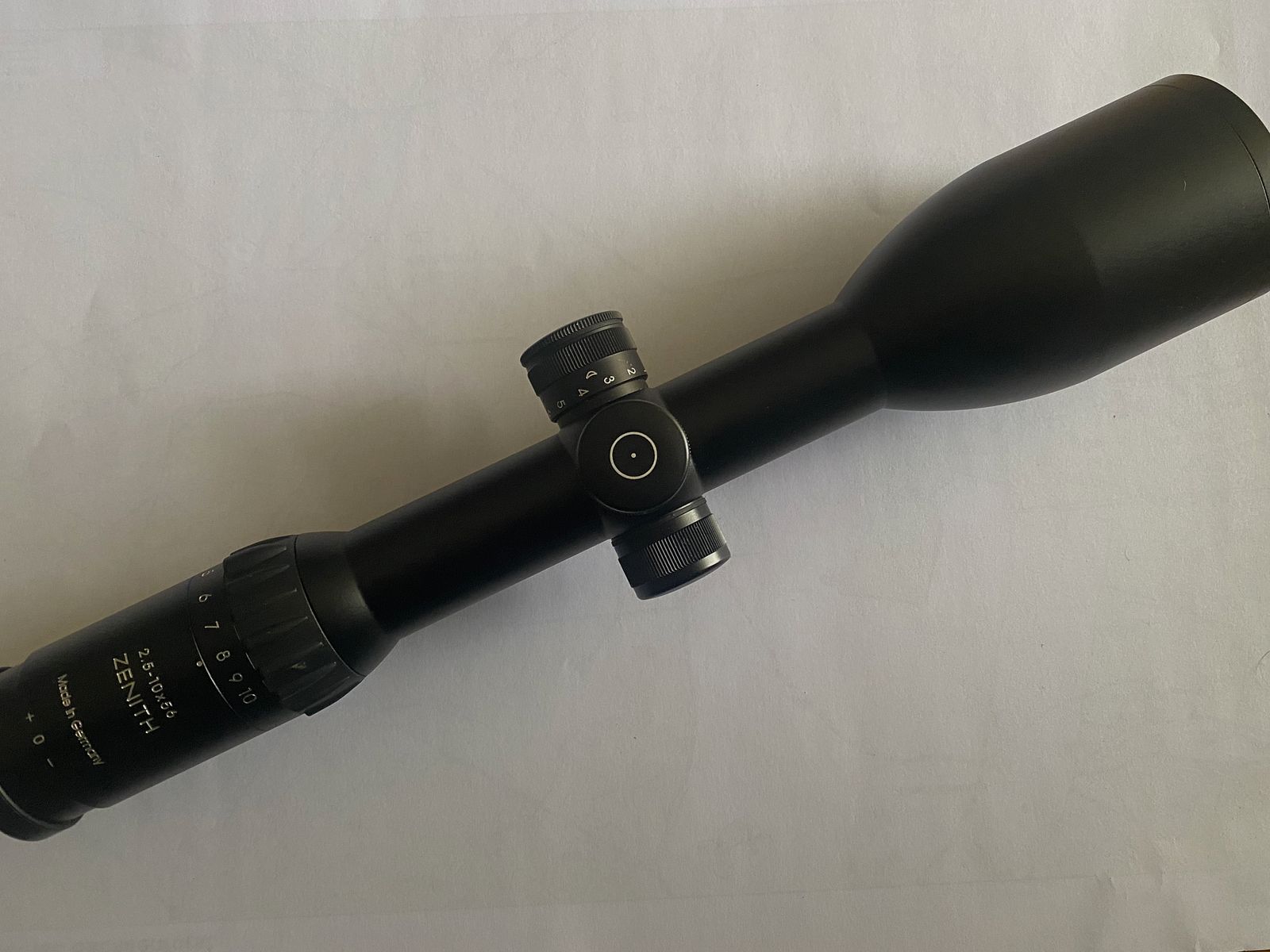 Zielfernrohr Schmidt & Bender, Zenith 2.5 - 10 x 56, LP mit Blasermontage