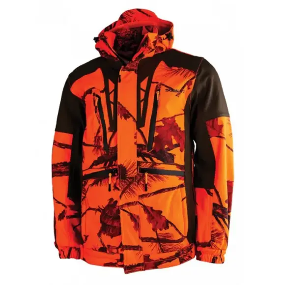 Veste de Chasse Somlys Softshell NEWTEK JKT V2 Somlys Camo Orange