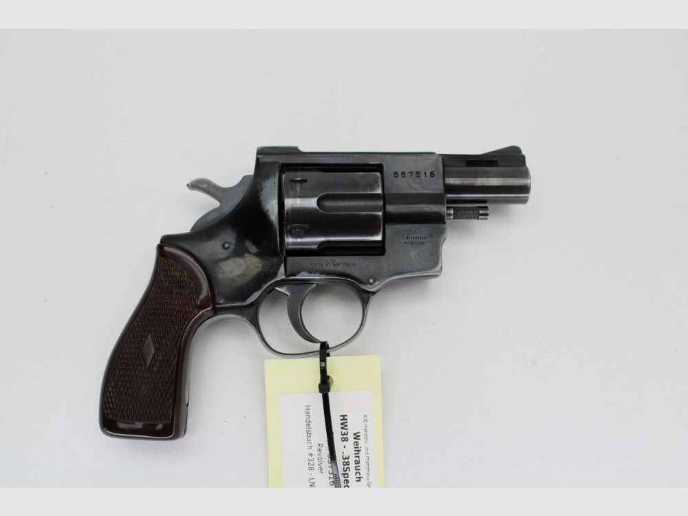 Revolver Weihrauch HW38 Kal. .38 Special mit 2,5" Lauf .38Special, Bild 2 von 2