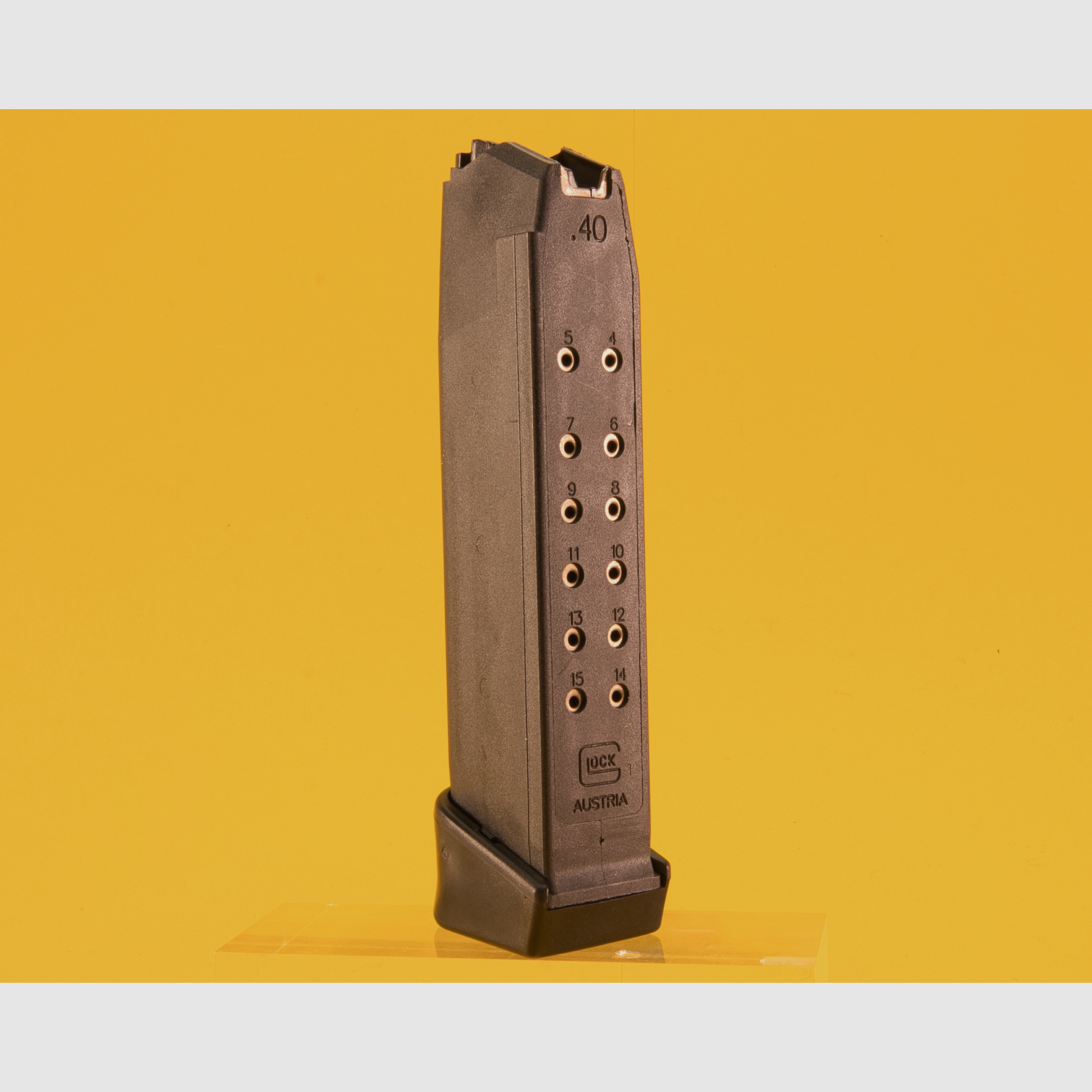 GLOCK magazine for caliber .40 S&W