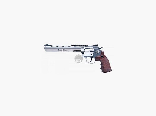 Luftpistole - Dan Wesson 8" Co2-System NBB Silber - Kal. 4,5 mm