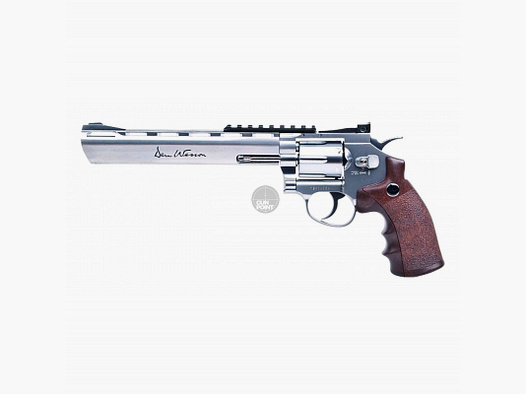 Luftpistole - Dan Wesson 8" Co2-System NBB Silber - Kal. 4,5 mm