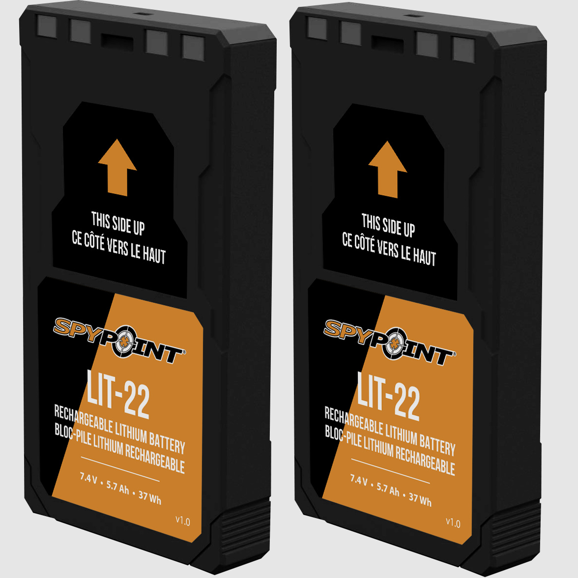 SPYPOINT Pacco batteria al litio LIT-22 Twin Pack