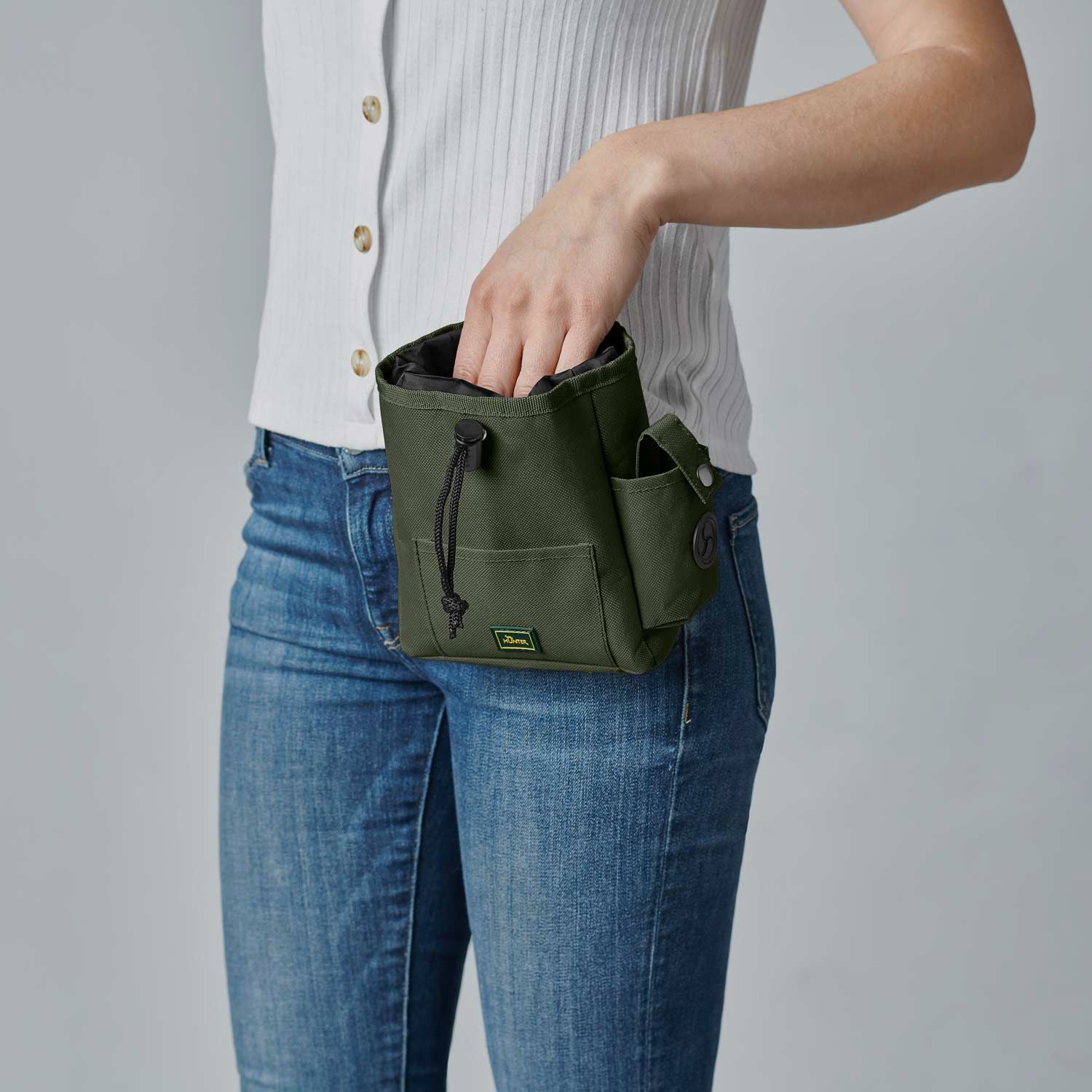 Hunter Gürteltasche Tyra in Khaki, Bild 4 von 4