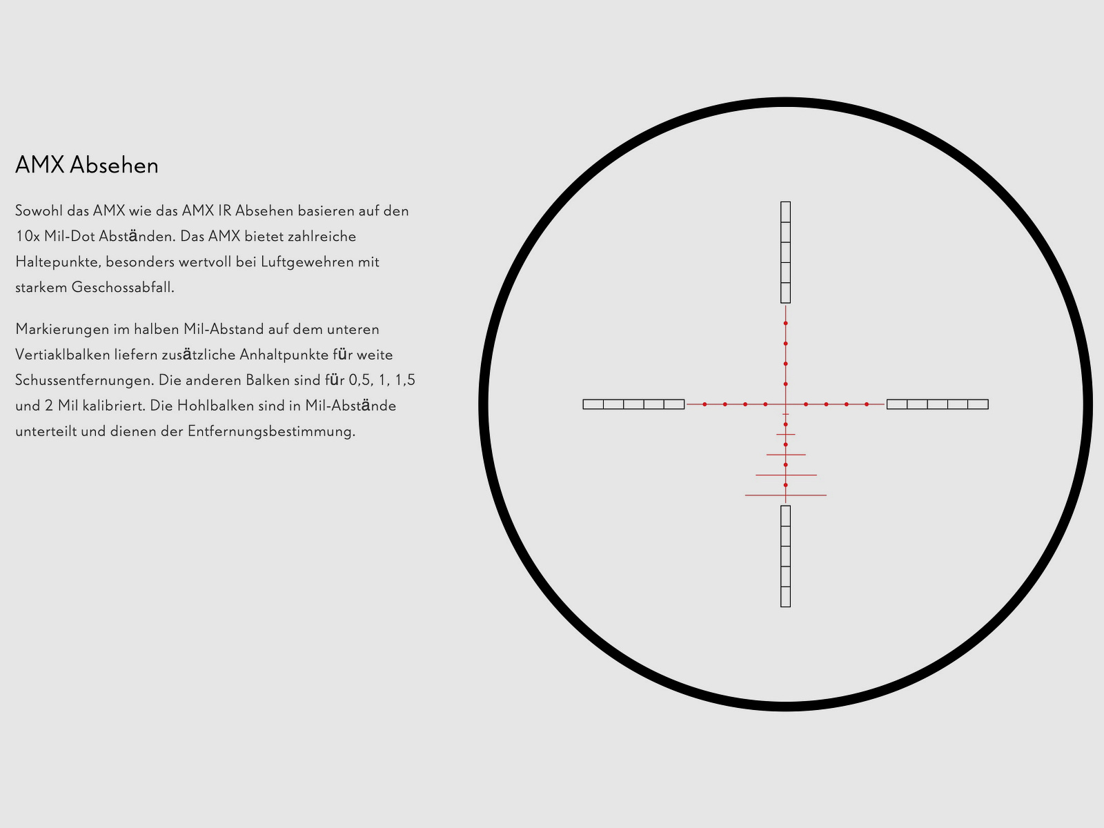 Hawke 13305 AIRMAX 30 WA SF 10x44 AMX IR reticle