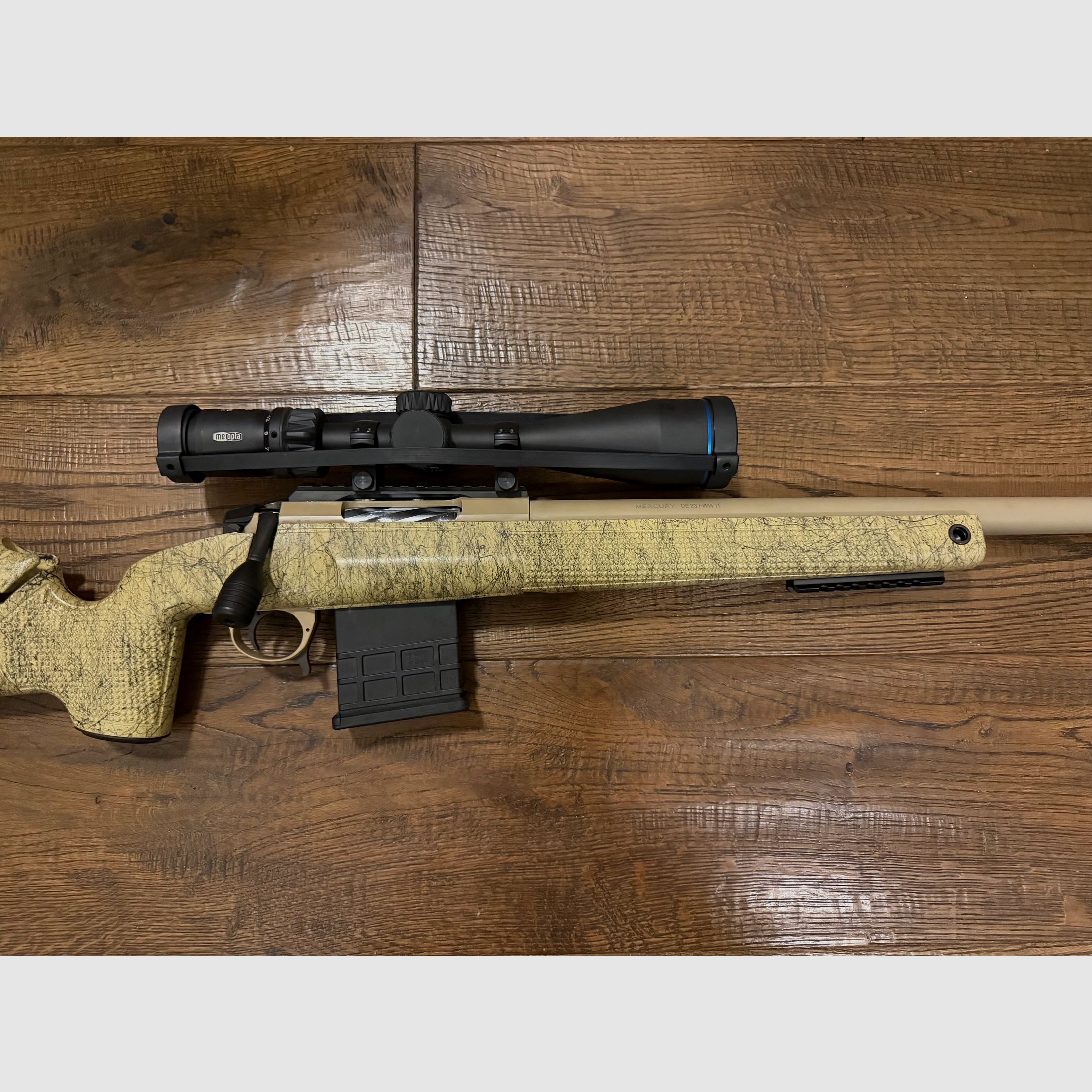 Mercury / Sabatti Sport repeating rifle Tactical Evo US Desert .308 with scope