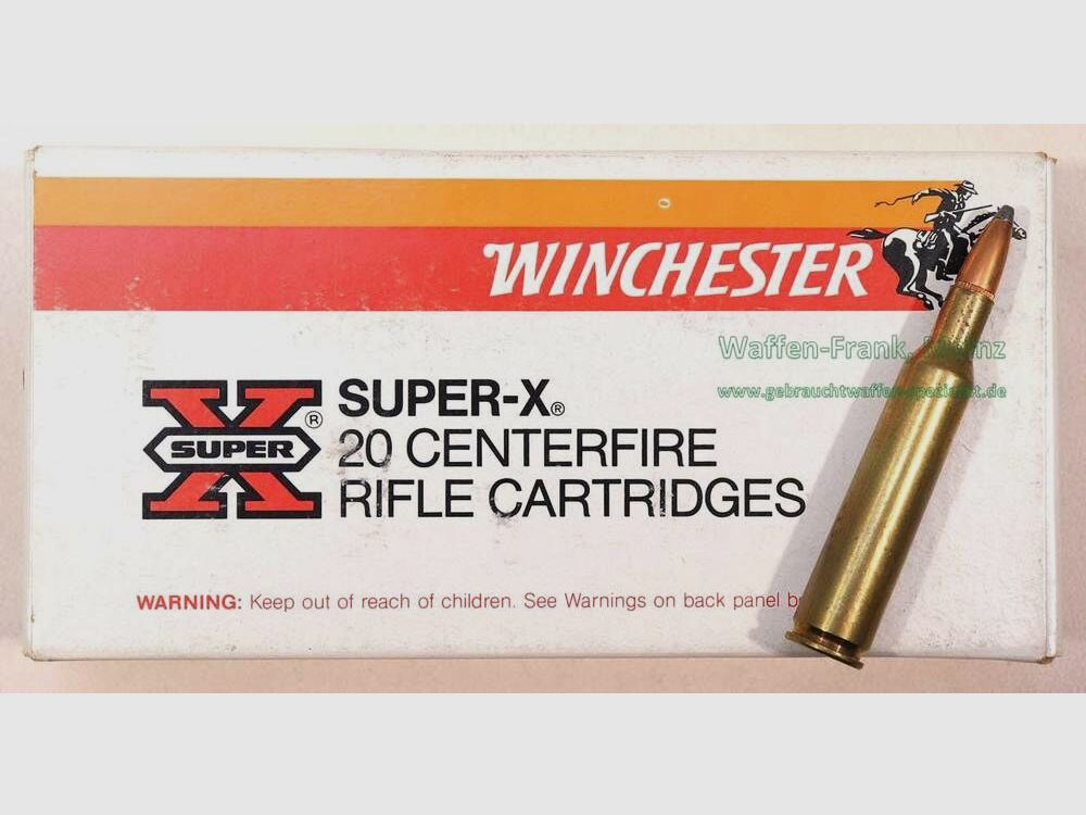 Winchester - USA Rifle Cartridges 6mm Rem, image 1 of 2