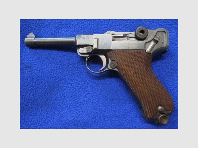 Pistola DWM P08 1915 Modelo Estándar 9mm Luger P08