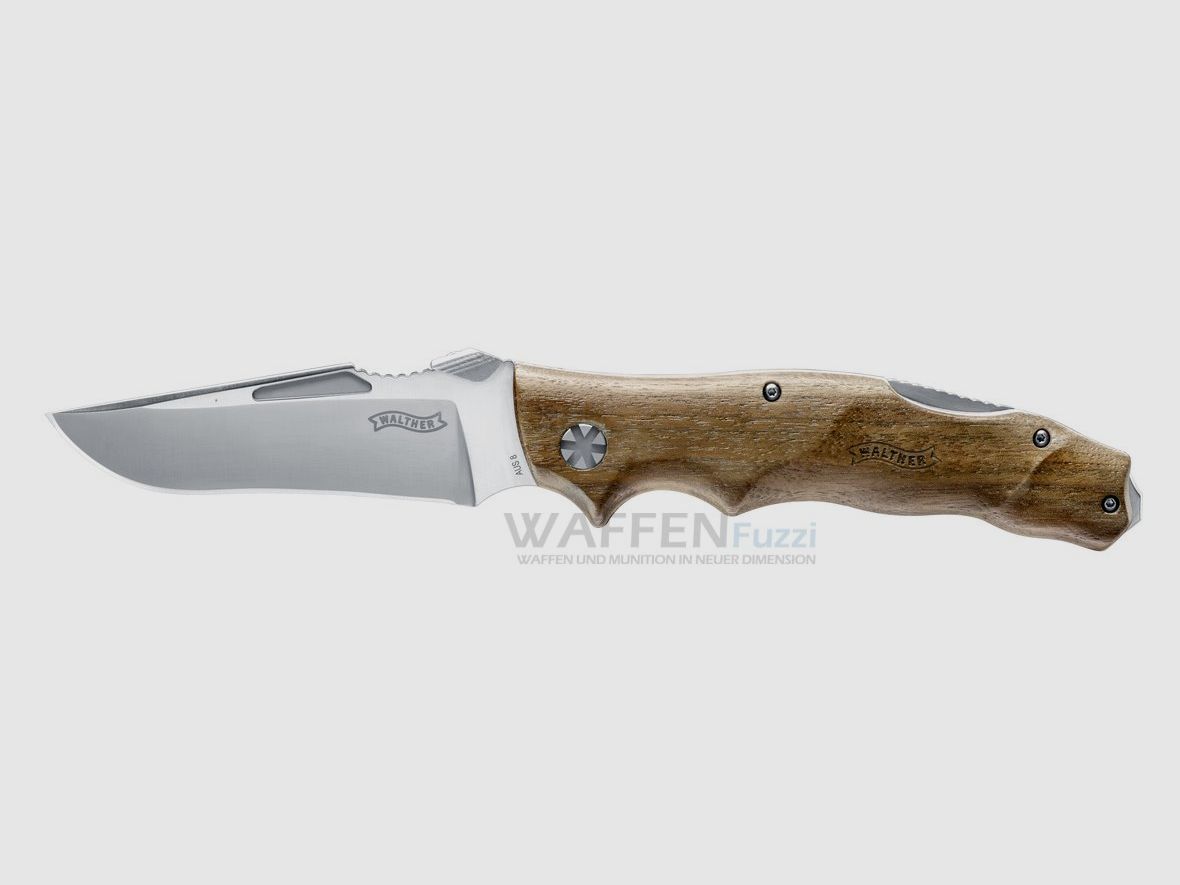 AFW Walther Taschenmesser Adventure Folder Wood