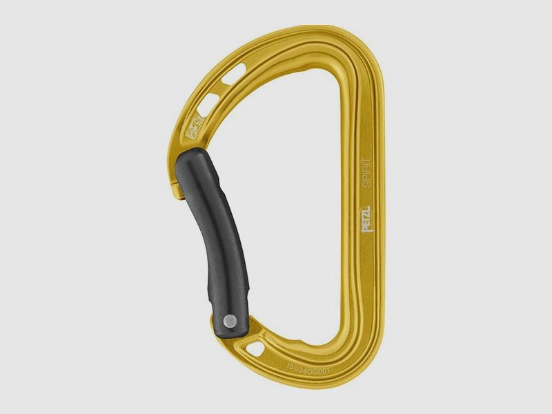 PETZL SPIRIT Kurzhaken Gelb