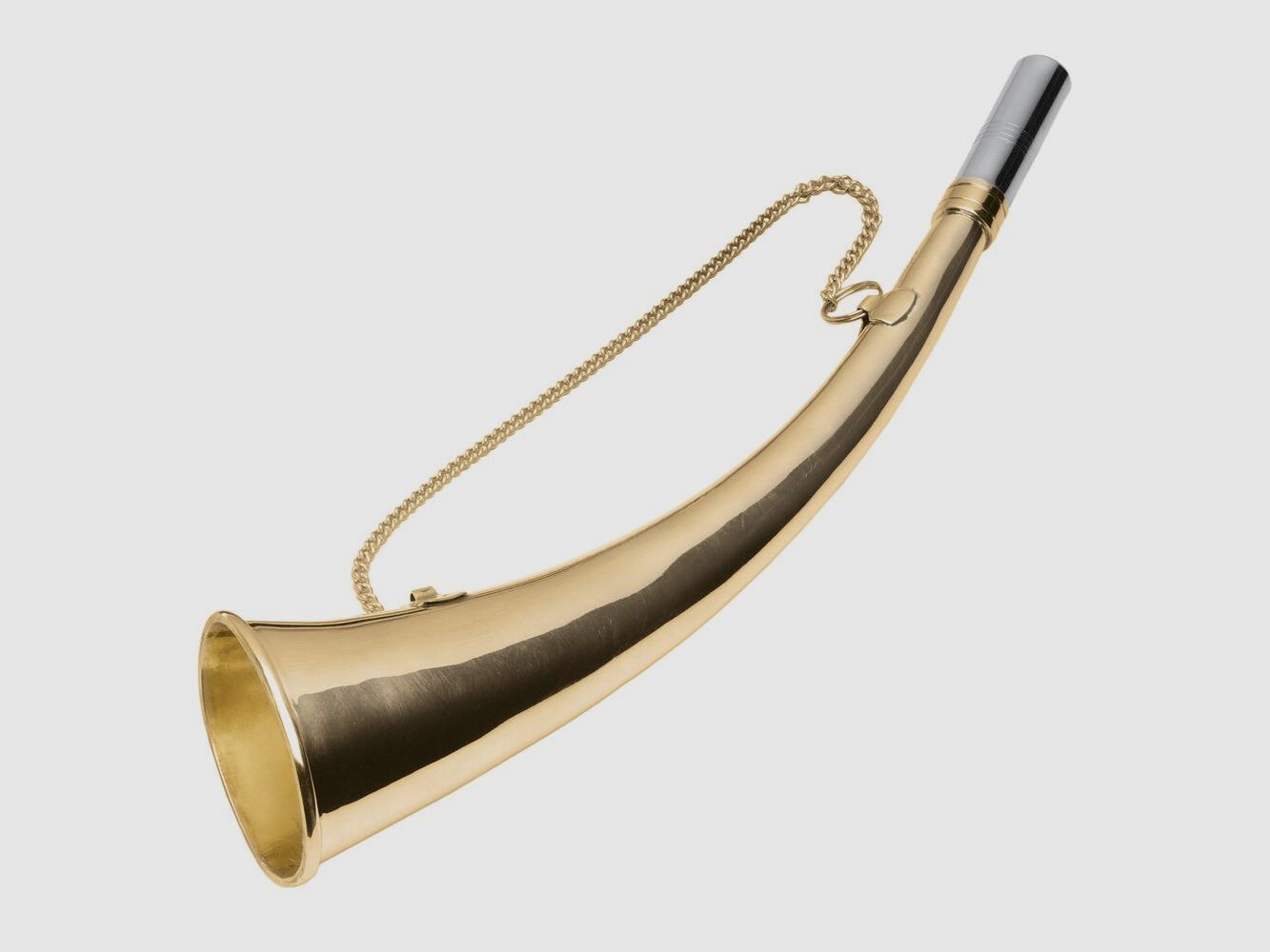 Signalhorn Messing blank – 25 cm